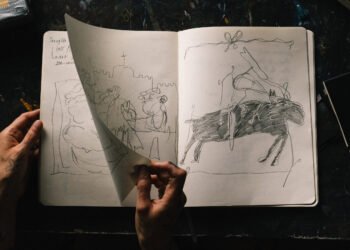 Contained in the Sketchbook of Lola Stong-Brett