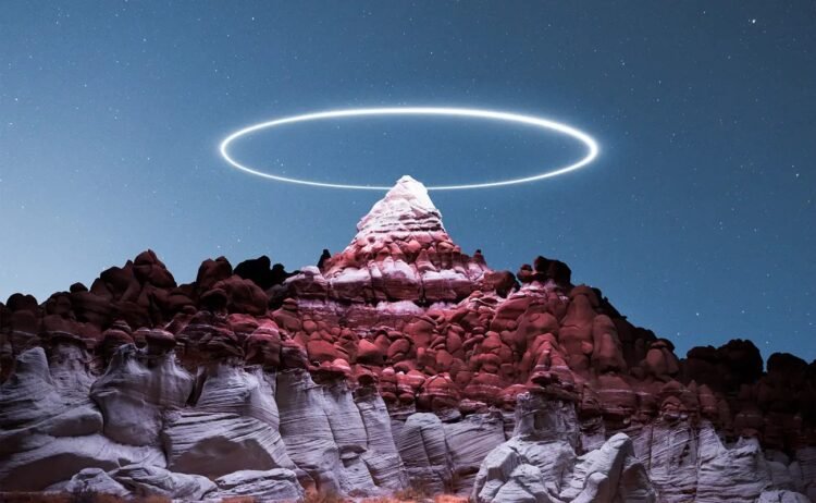 Reuben Wu: Drawing Geometry Throughout the Evening Sky