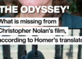 'The #Odyssey': What's lacking from #Nolan's movie in keeping with Homer's translator
