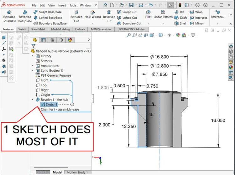 A fast overview of three CAD modeling strategies