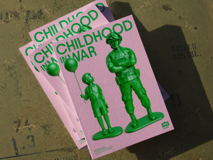 Johnson Banks reimagines the inexperienced toy soldier for IWM London’s Childhood in Conflict