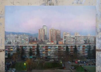 Sebas Velasco Paints the Quiet Fantastic thing about Balkan Cities, The place Concrete, Reminiscence, and On a regular basis Life Refuse to Be Separated