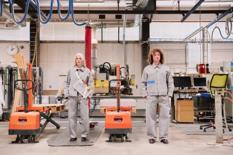 Why Studio Playground requested a kidswear model to design its workforce uniform
