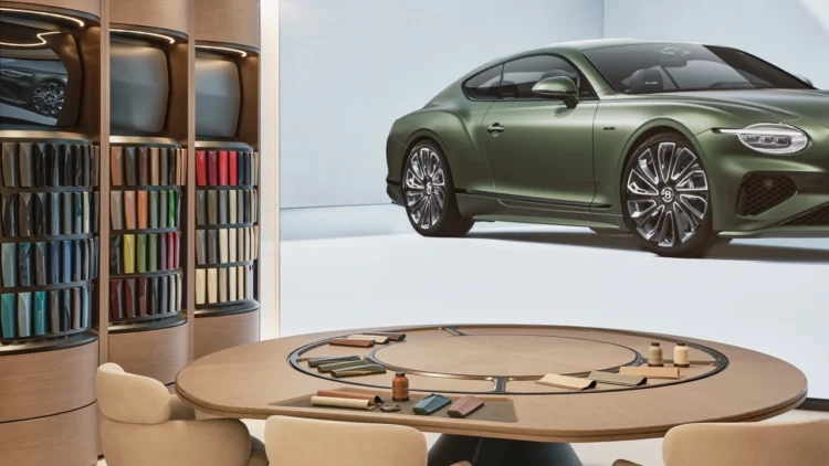 Bentley and FutureBrand rethink the automobile showroom as a spot you’d truly need to linger