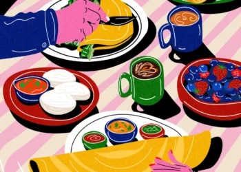 How illustrator Azra Hirji turns the household desk into an archive of meals, migration and reminiscence