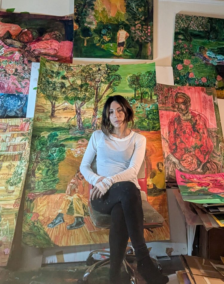 Martha Zmpounou: Glowing Layers – Jackson’s Artwork Weblog