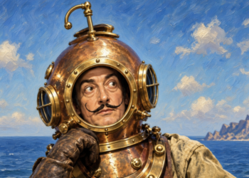 When Salvador Dalí Gave a Surrealist Lecture in a Diving Go well with … and Nearly Suffocated (1936)