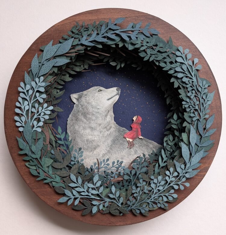 Woodland Creatures Inhabit an Imaginary World in Kanako Abe’s Intricate Paper Cuts — Colossal