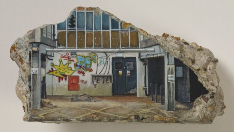 On Concrete Remnants of London’s Aylesbury Property, Harriet Mena Hill Preserves a Group — Colossal