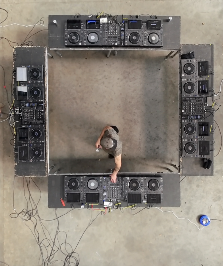James Hype Teases 16-Deck DJ Format: “Possibly We have Been Considering Too Small”