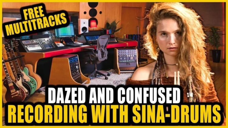 Producing Sina Drums at Increase Studios: No Click on, No Samples, No Modifying!