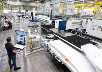 New machine management system added to punching machine