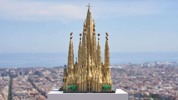 LEGO Lets You Construct Gaudí’s Sagrada Família in Its Largest Set Ever