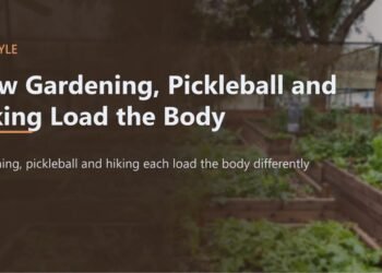 How Gardening, Pickleball and Mountaineering Load the Physique