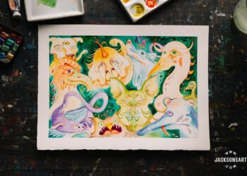 Artwork by Symbols: Demons and Monsters