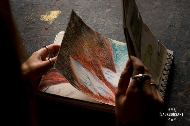 Contained in the Sketchbook of Isla Jones