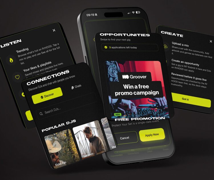 New Platform, R/HOOD, Lets DJs Discover Curated Bookings by Swiping Proper