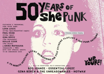 She-Punk Supergroup Performs Poly Styrene Tribute In London