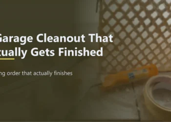 A Storage Cleanout That Truly Will get Completed