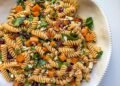 Fall Harvest Pasta Salad with Maple-Dijon French dressing
