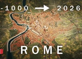 Watch Rome Rise, Fall, and Rise Once more in a Three-Minute 3D Timelapse