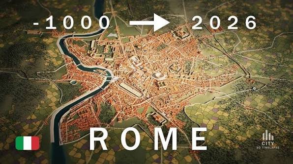 Watch Rome Rise, Fall, and Rise Once more in a Three-Minute 3D Timelapse